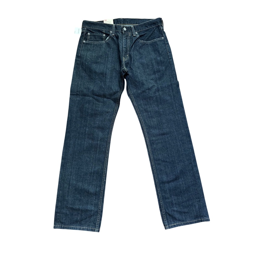 Levis Mens Dark Wash 559 Relaxed Straight Fit Jeans Size 32 x 32 NWT